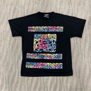 Vtg 80’s Men’s Sky Lite Black Short Sleeve Single Stitch Graphic T-Shirt Sz L